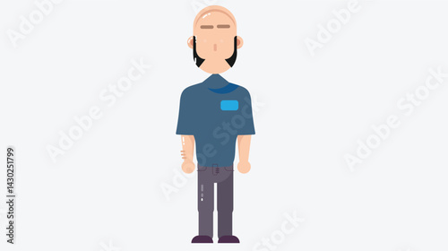 cartoon style characters with expressive faces and colorful outfits