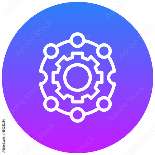Network Integration Icon