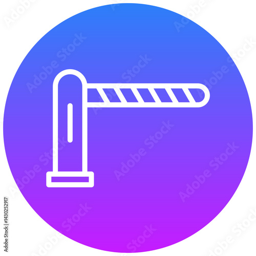Parking Barrier Icon