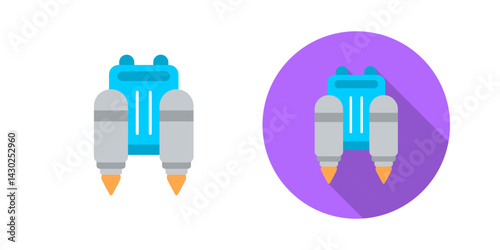 Jetpack Vector Icon