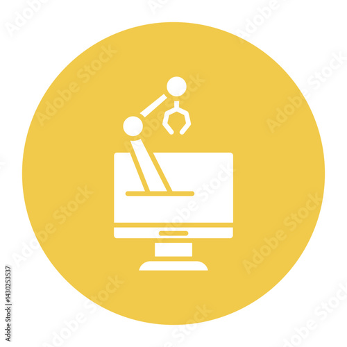 Computer Aided Manufacturing Icon
