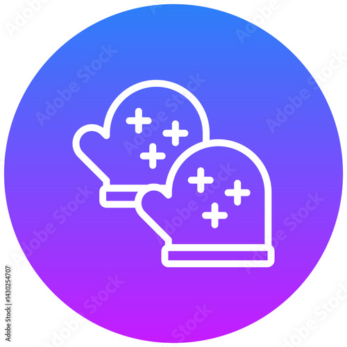 Oven mitts Icon