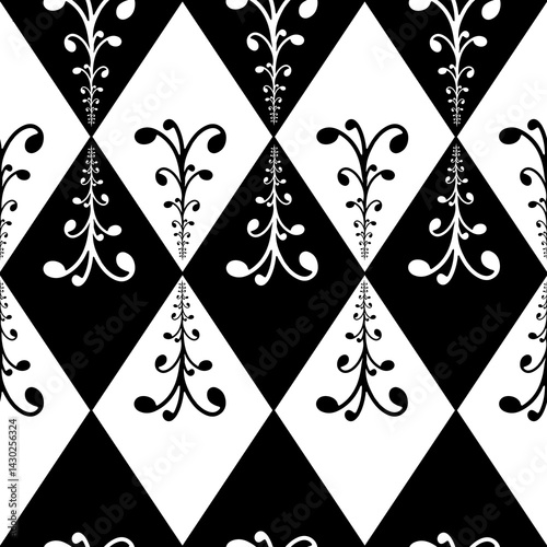 Harlequin diamond sparkles for it self with out the diamonds.
