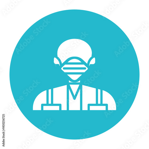 Man Face Mask Icon