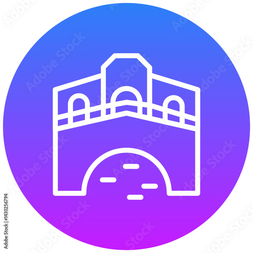 Rialto Bridge Icon
