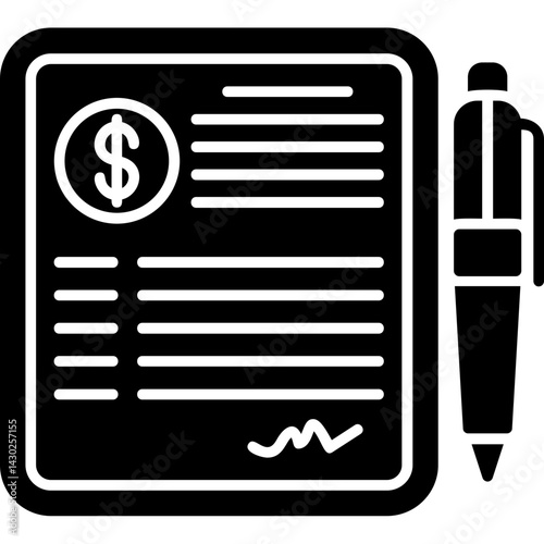 Contract icon