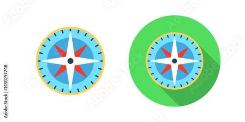 Compass Vector Icon