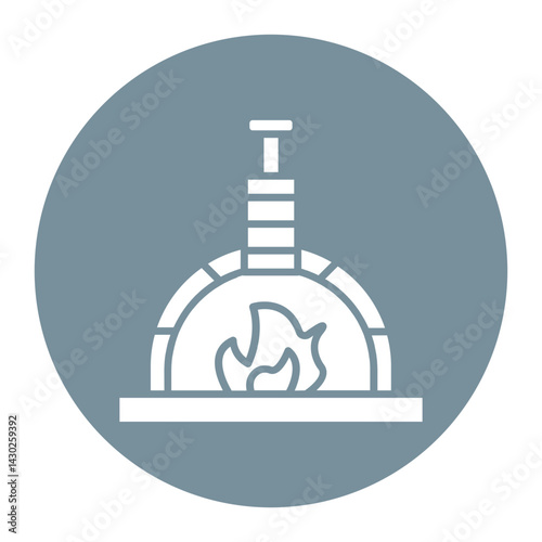 Italian Pizza Oven Icon