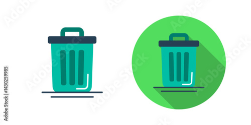 Trash Can Vector Icon