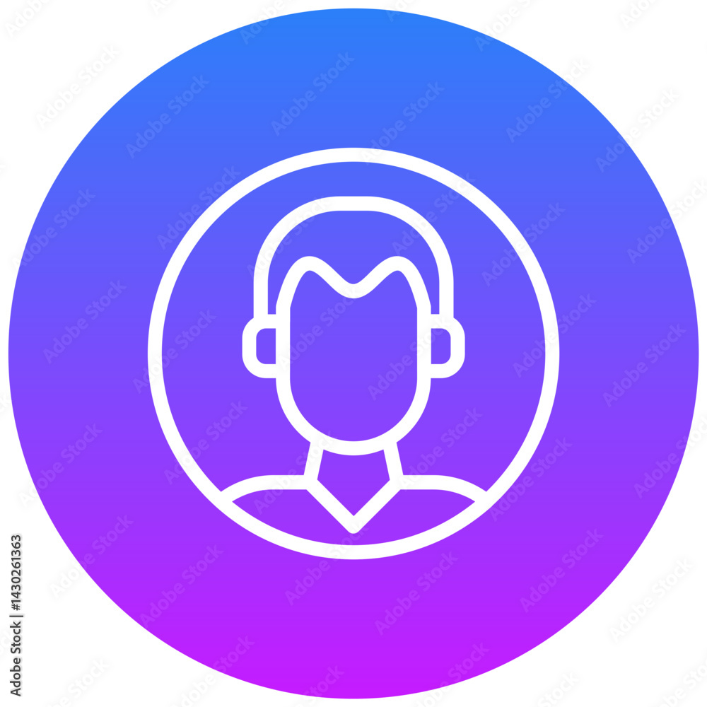 Obraz premium Friend Circle Icon