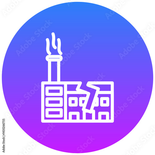 Factory Breakdown Icon
