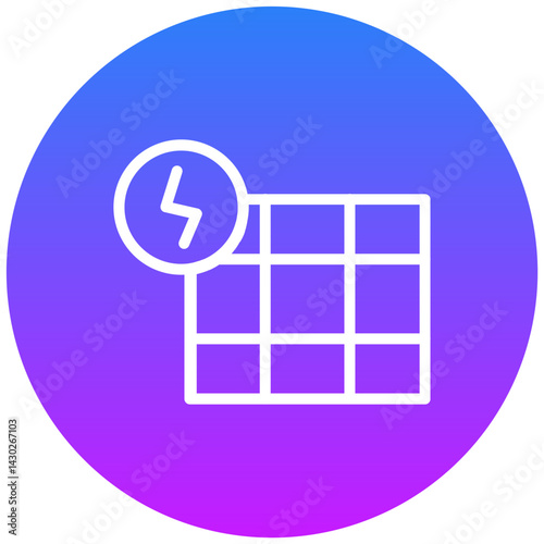 Solar panel Icon
