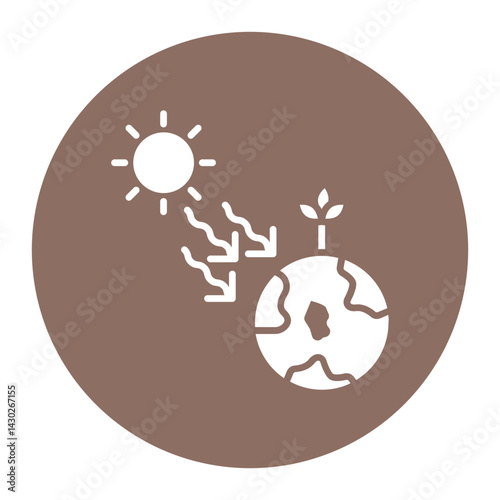 Solar Radiation Icon