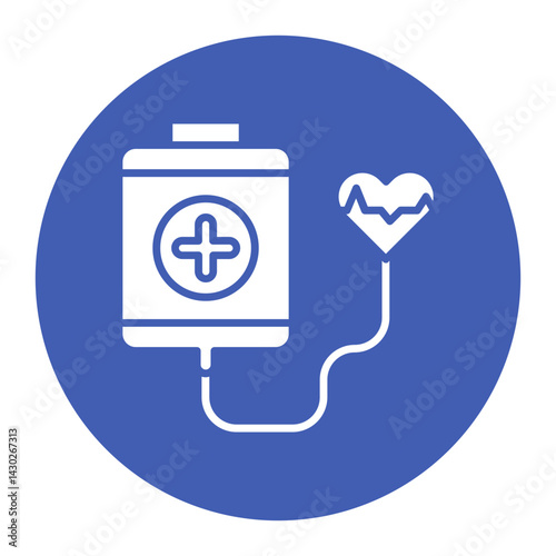 Blood Transfusion Icon