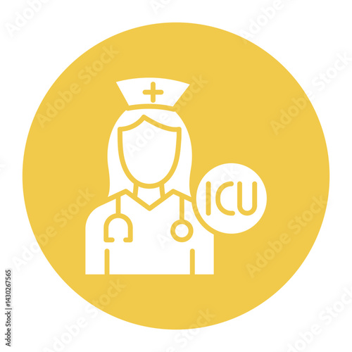 ICU Nurse Icon