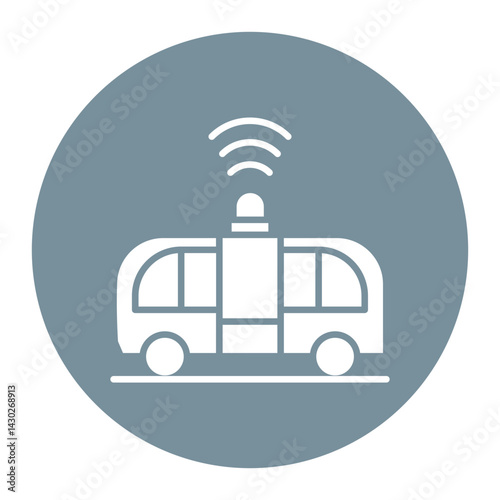 Driverless Car Icon