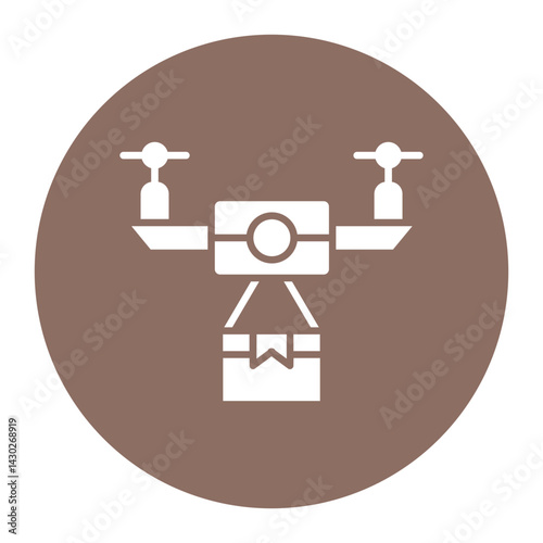 Drone Delivery Icon