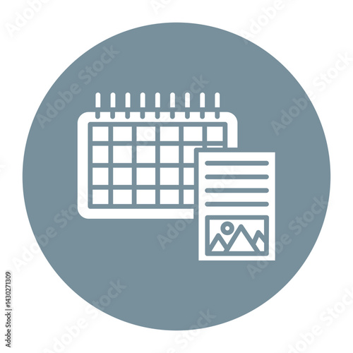 Content Calendar Icon