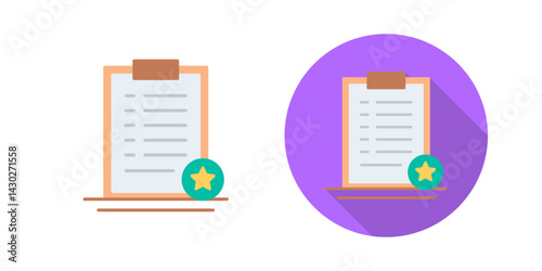 Favourite List Vector Icon