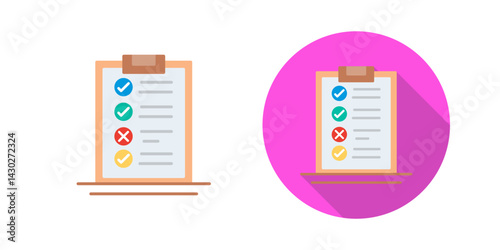 Delivery List Vector Icon