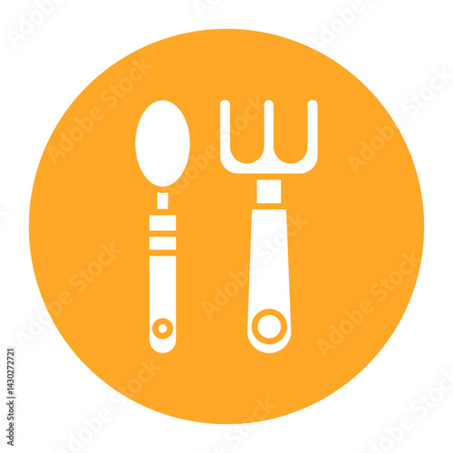 Baby cutlery Icon