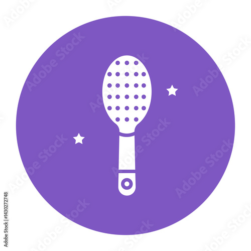 Baby hairbrush Icon