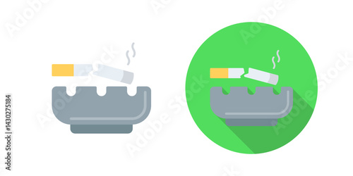 Broken Cigarette Vector Icon