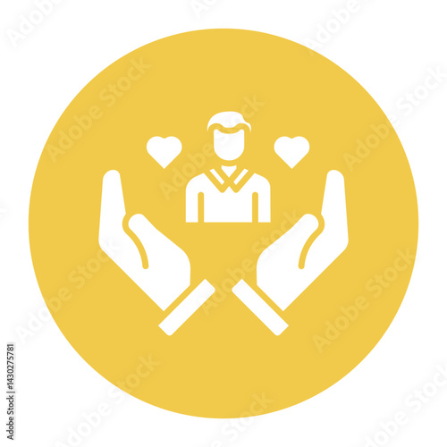 Volunteer Caregiver Icon