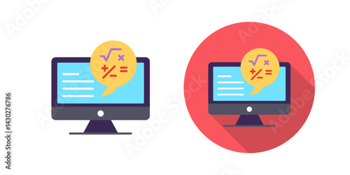 Maths Vector Icon