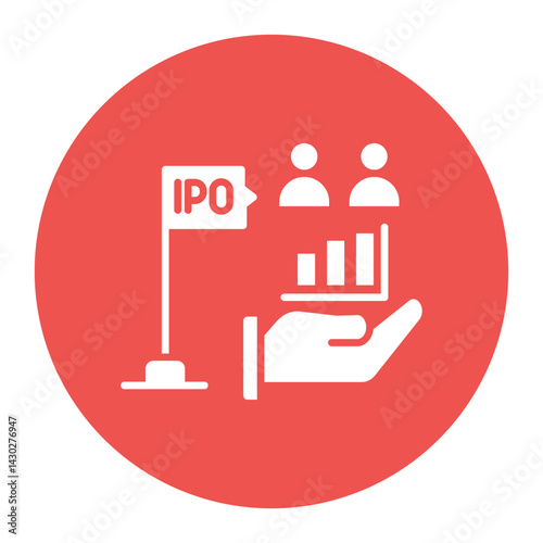 Initial Public Offer Icon