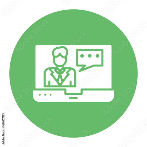 Business Chat Icon