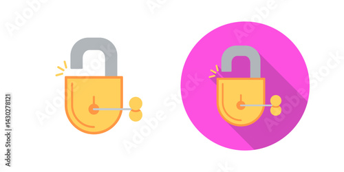 Unlock Vector Icon