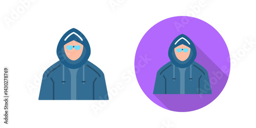Hacker Vector Icon