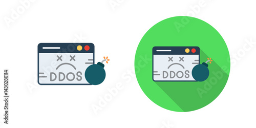 Ddos Vector Icon