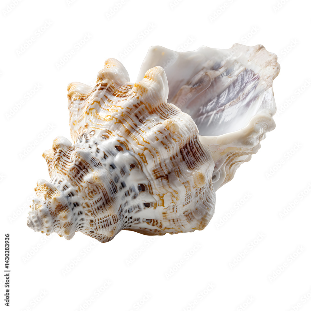 Obraz premium sea shell isolated on white background