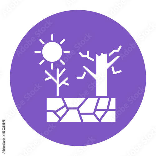 Desertification Icon