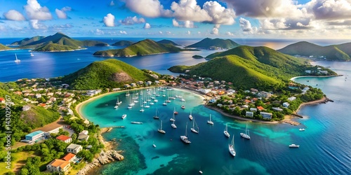 British Virgin Islands Aerial