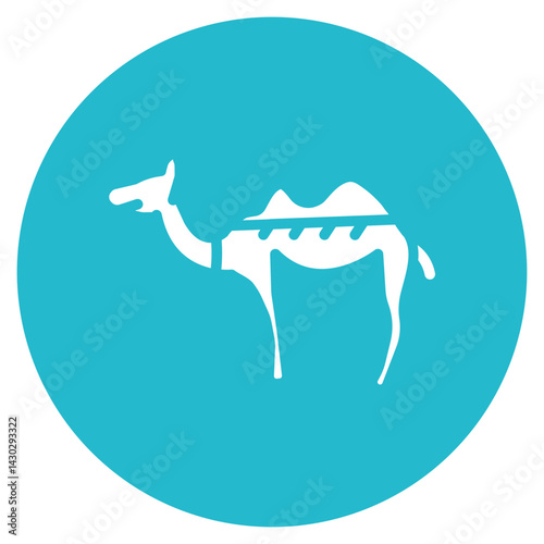 Camel Caravan Icon