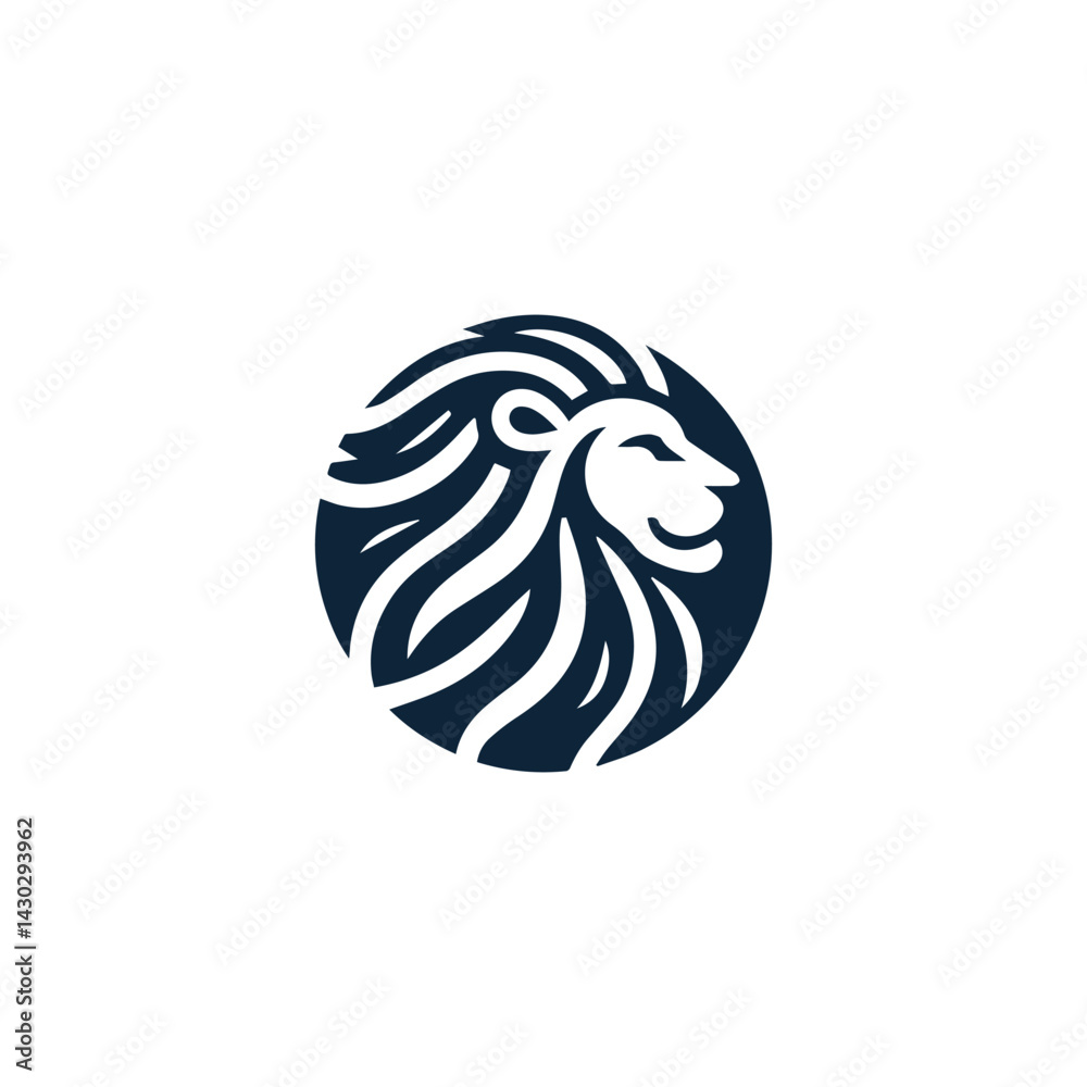 Obraz premium Lion symbol logo
