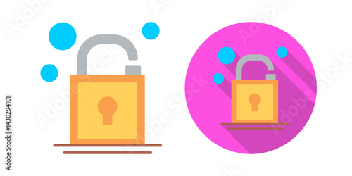 Open Lock Vector Icon