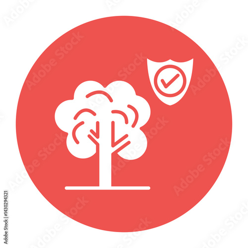 Forest Protection Icon