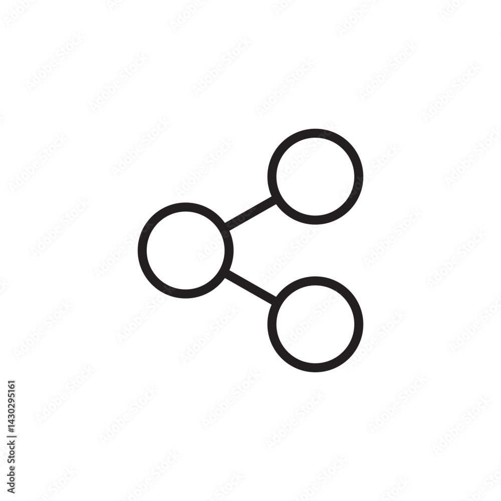 share icon editable outline stroke vector eps share icon editable outline stroke vector eps