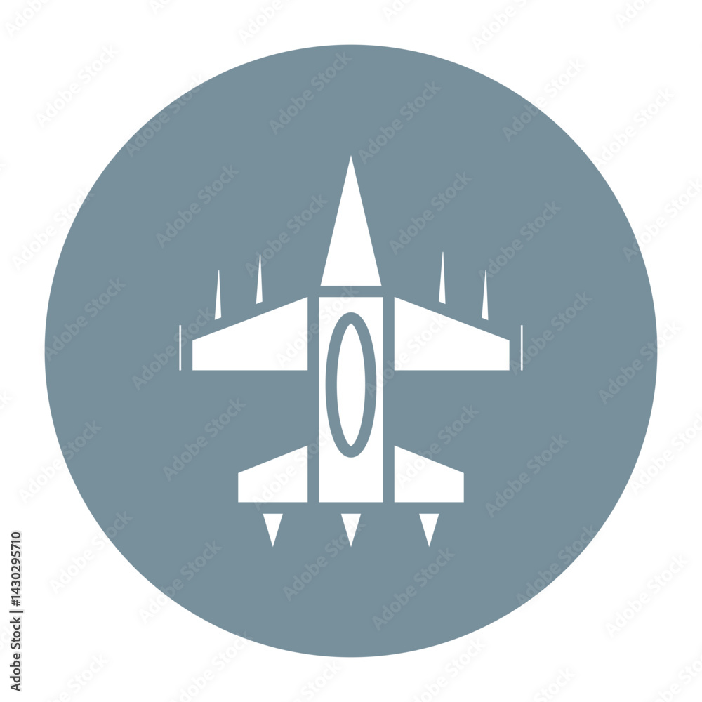 Fighter Jet Icon Fighter Jet Icon