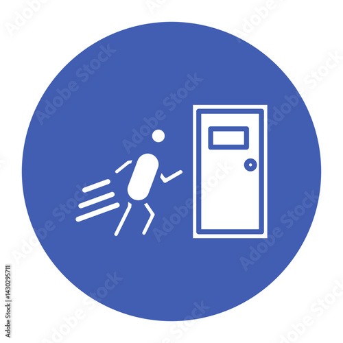 Emergency Exit Icon