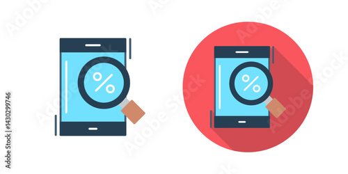 Magnifying Glass Vector Icon