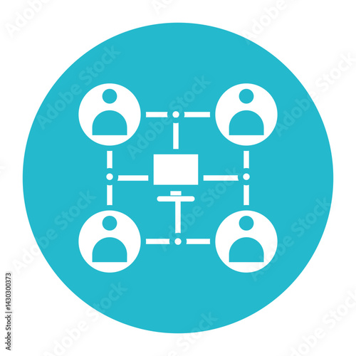 Information Flow Icon