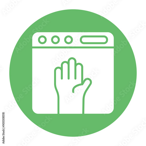 Raise Hand Icon