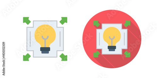Diffusion Vector Icon