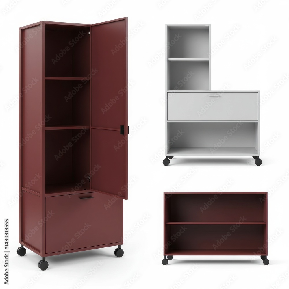 3d render of a modern furniture 3d render of a modern furniture