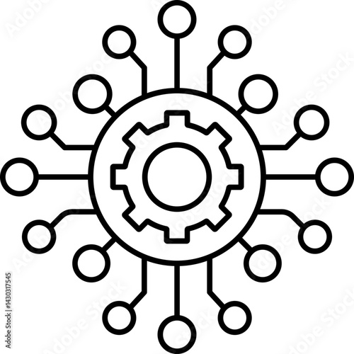 Os Management  SVG Icon